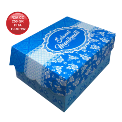 R3A CETAK COATED 250 PITA BIRU 1W